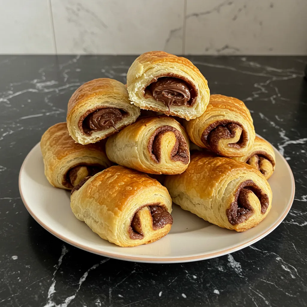 Nutella Puff Rolls - tertiary view